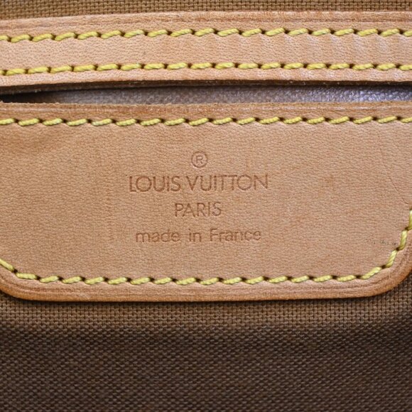 LOUIS VUITTON Flanerie 50 Shoulder Bag Monogram Leather Brown - Picture 12 of 16